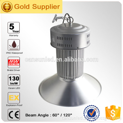 Indoor lighting transformation IP44 high bay light led 50W to 200W